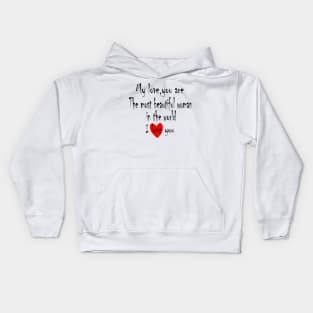 My love Kids Hoodie